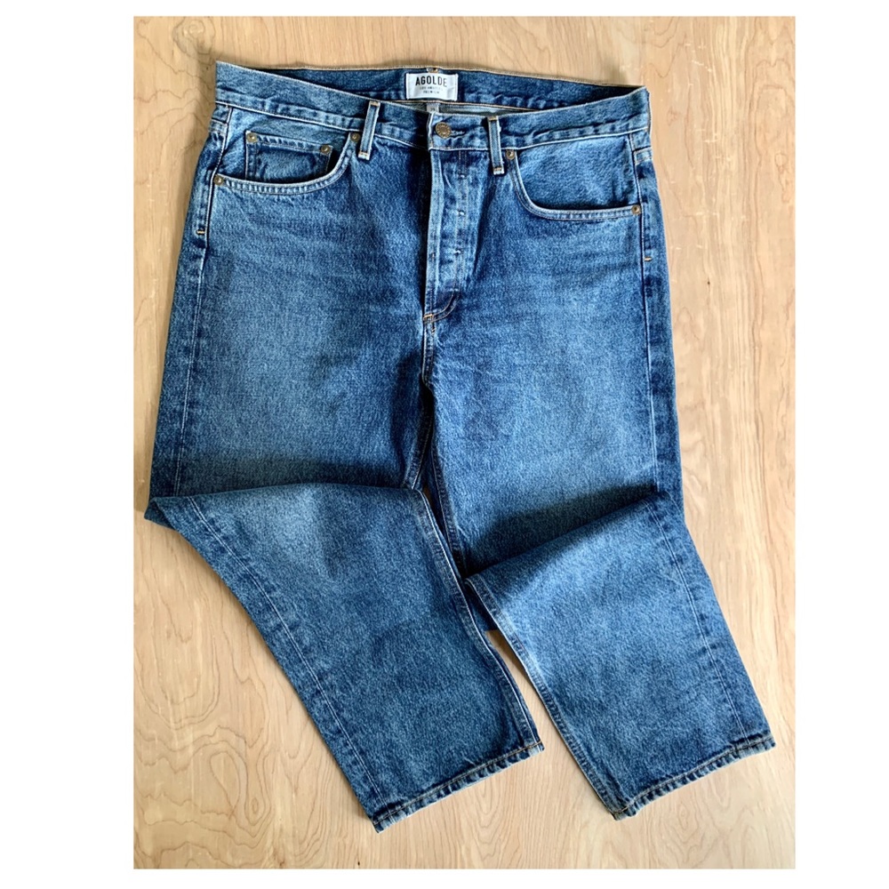 Agolde Straight Leg Baggy Jeans Size 29